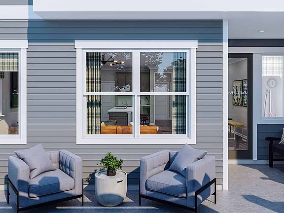 SouthEnd At Tryon Plan 3 Model Home Outdoor Living Space