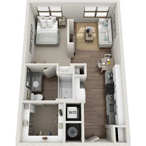 Floor plan HAMILTON(STUDIO)