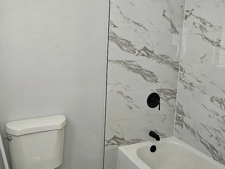 9. Remodeled Master bath-SmartToilet with Bidet and relaxing soaking-tub bath with new ceramic tile surround