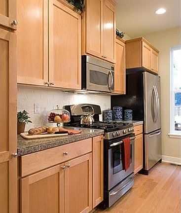 Spacious Kitchen with Maple Cabinets. *Photo May Contain Optional Items*