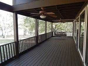 Screened in Deck