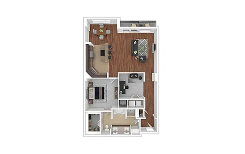 Floor plan The McKinney