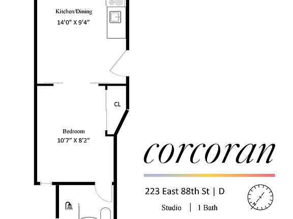 2nd image of 223 E 88th St APT D