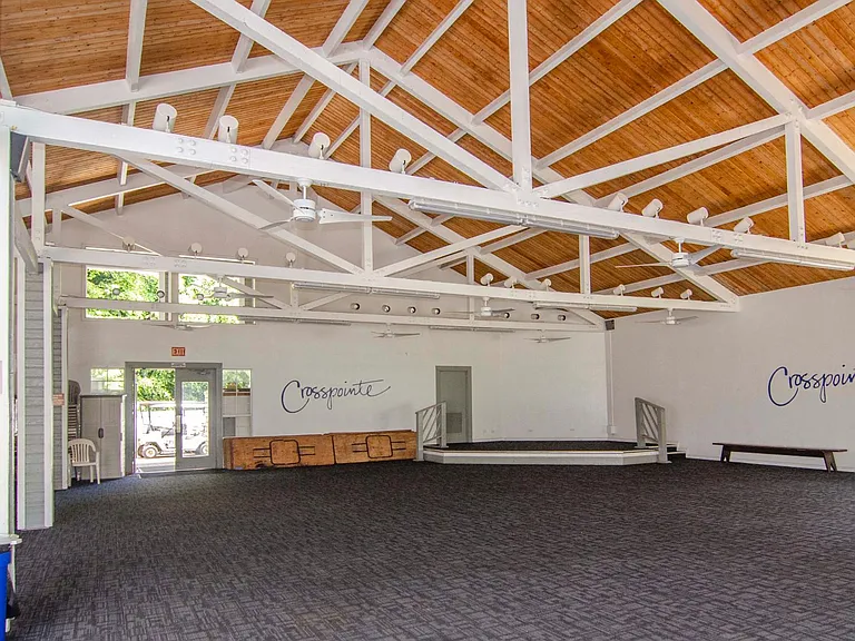 Large recreation room available for rent near the pool. Also included is a pingpong table.