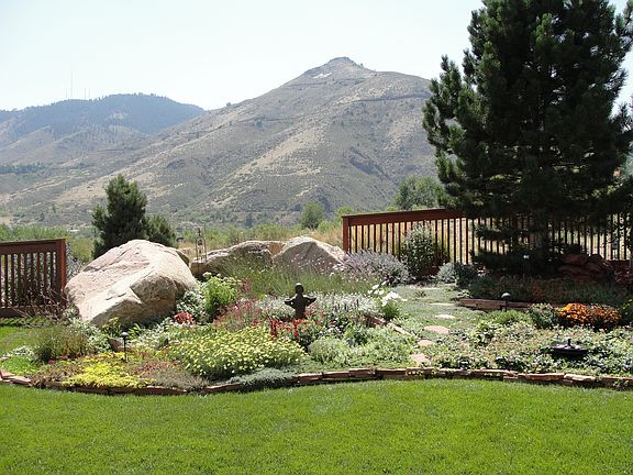 View from patio Mt Zion