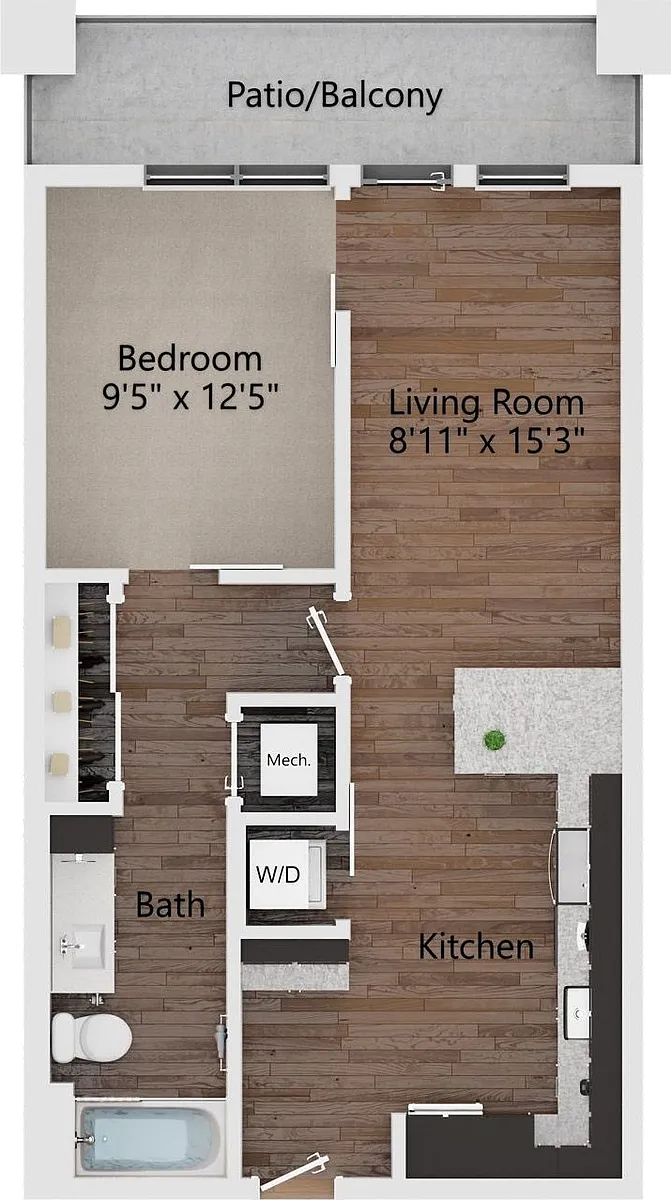 Floor plan A1