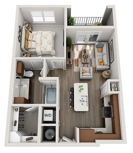 Floor plan Beethoven - A2.1
