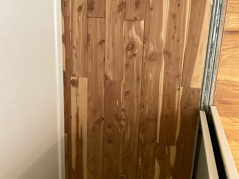 Cedar Lined Closet Floors