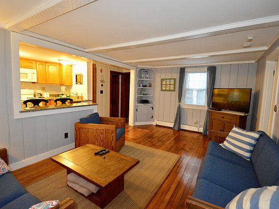 Open plan living room view