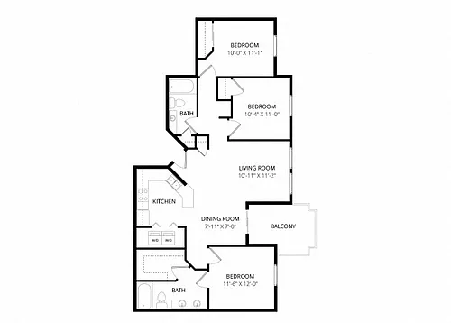 Floor plan C1
