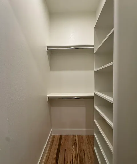 1st bedroom walk-in closet
