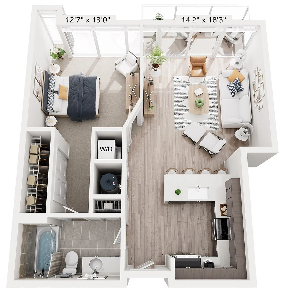 Floor plan 1G