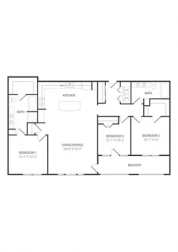 Floor plan Building P PC2