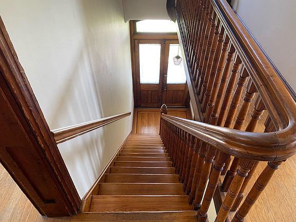 View from 2nd floor to main entrance