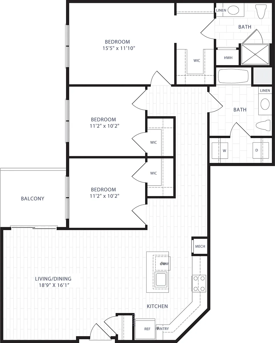 Floor plan C2EH