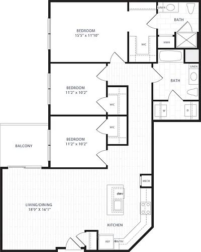 Floor plan C2EH