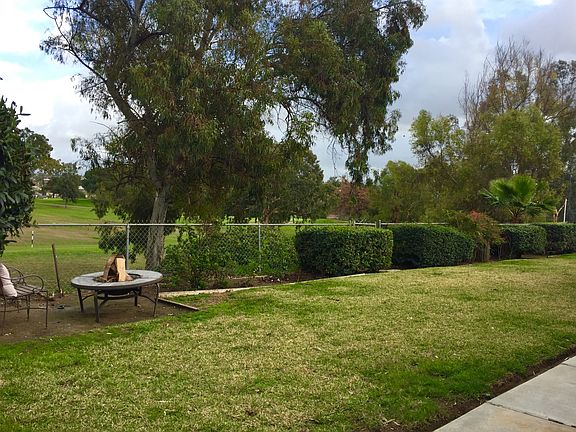 Golf course view from backyard