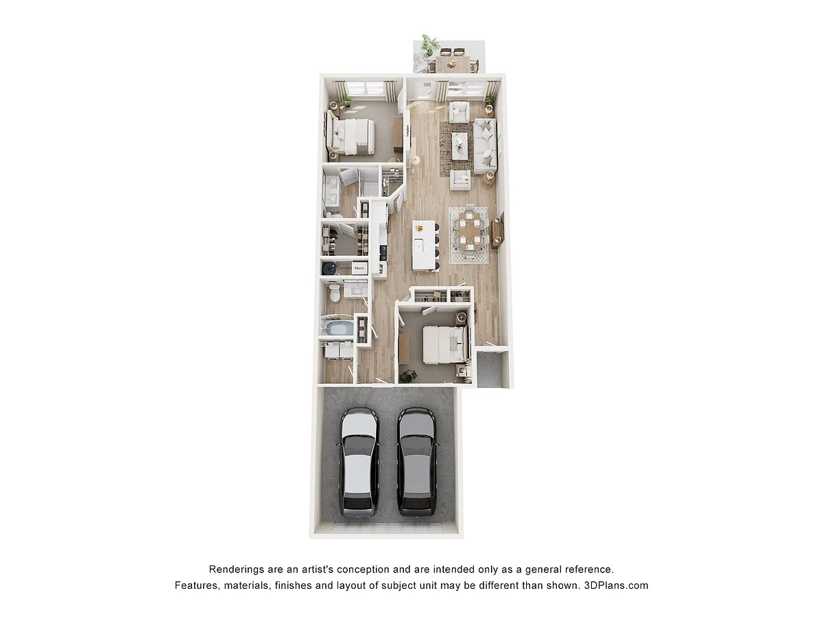 Floor plan Cornell