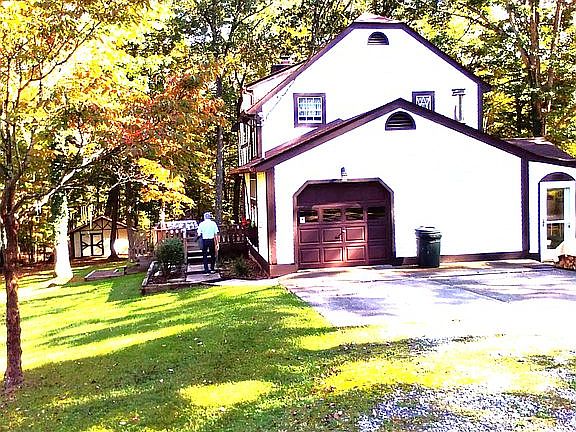 Aide of home from driveway