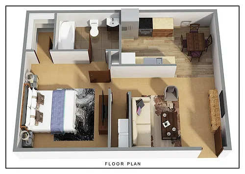 Floor plan The Evangeline