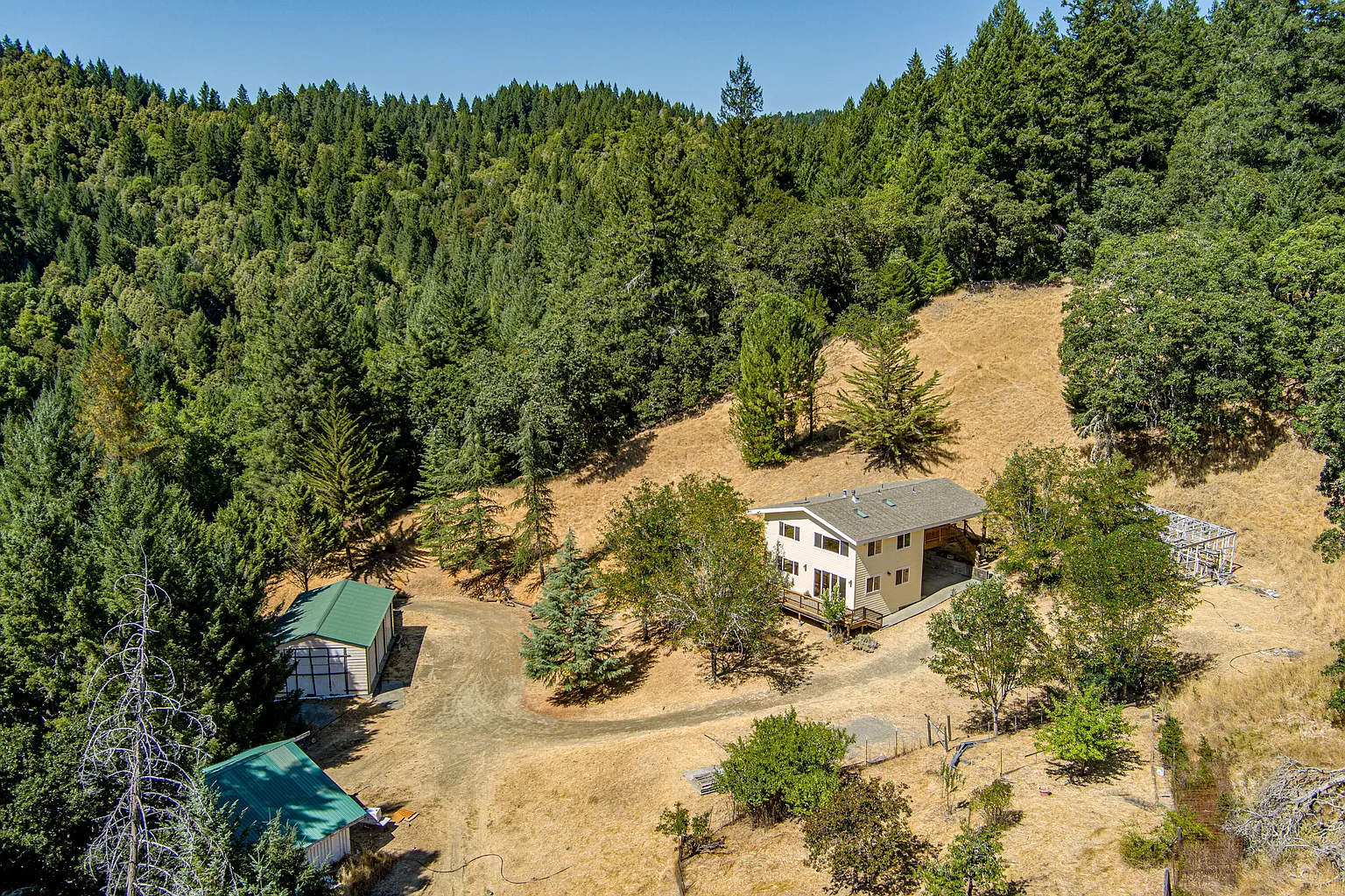 9559 Crooked Prairie Rd, Redway CA - Owner Finance Home