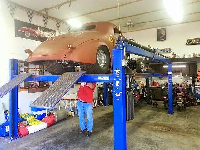 15,000 hoist in garage.