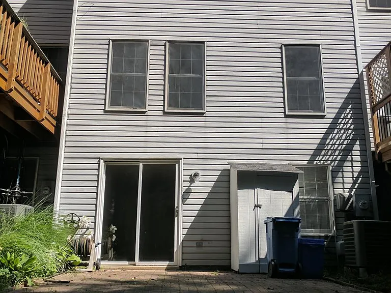 Back of Townhouse