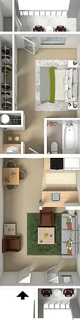 Plan C Furnished Plan C Furnished
