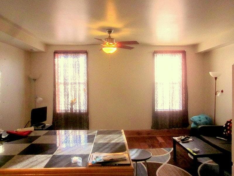 living room from kitchen