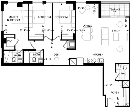 Floor plan 223
