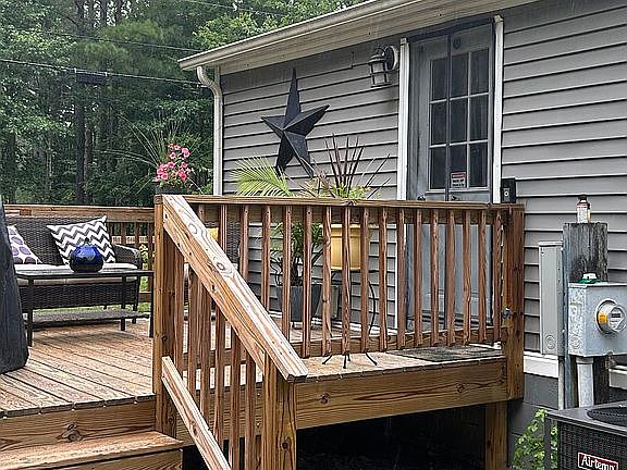 Back deck