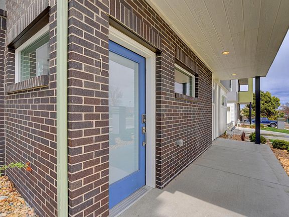 Front Door W/ Covered Patio