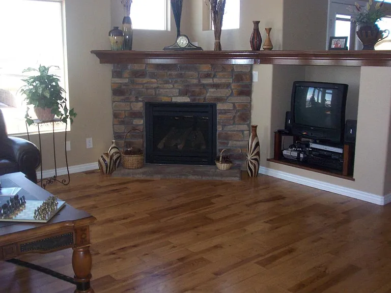 Upstairs Fireplace