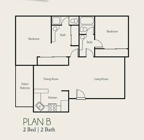 Floor plan Plan B