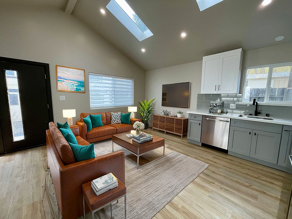 Virtual Staged living room