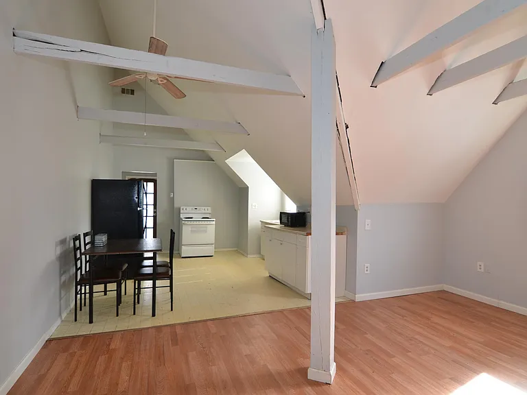 Living Room, Kitchen