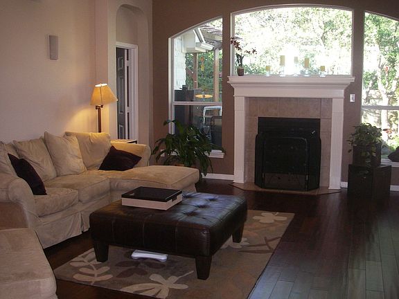 Family Area w/ Wood Floors