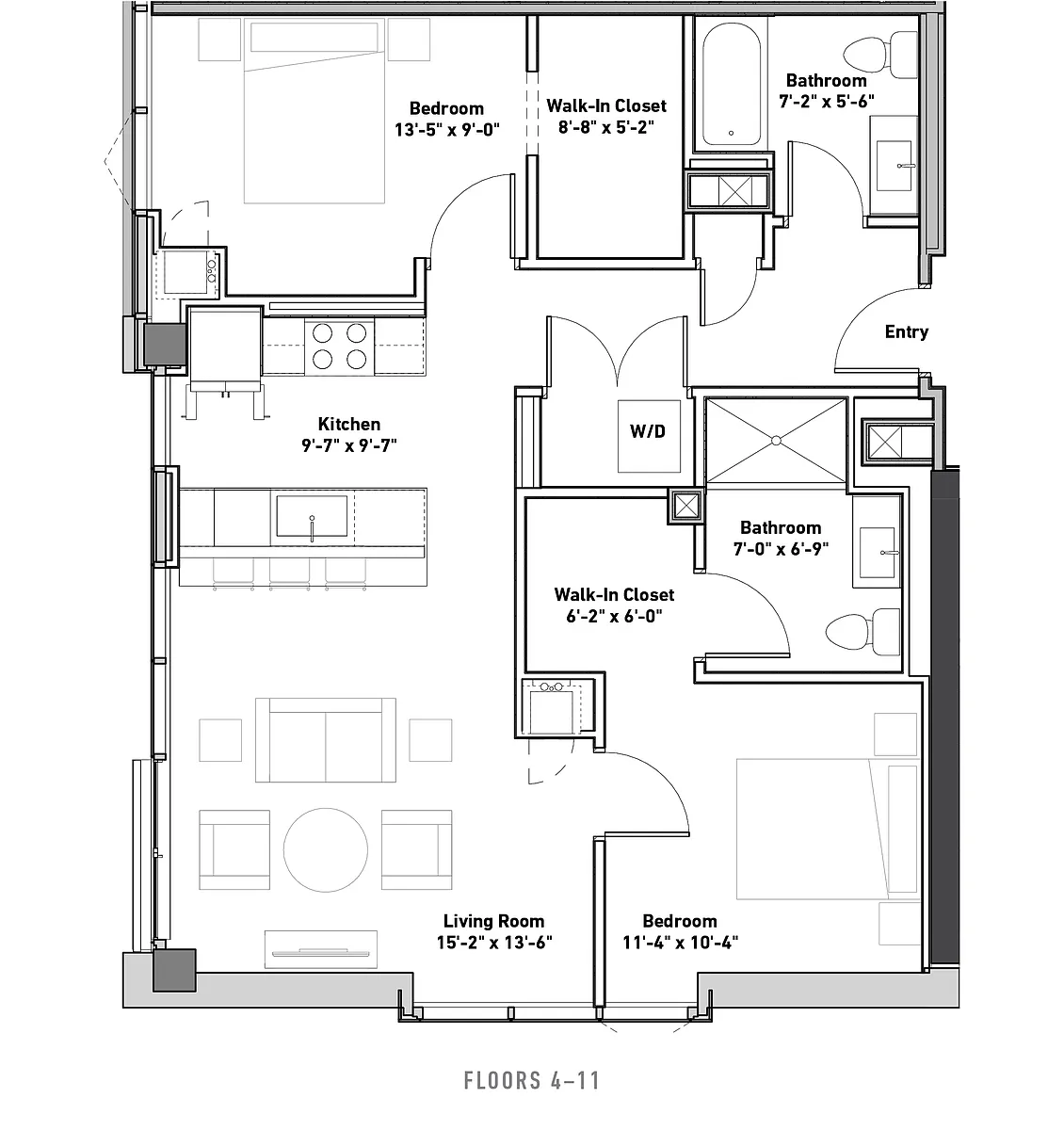 Floor plan B3