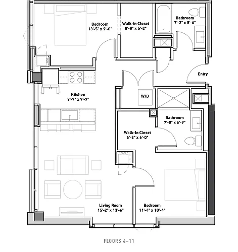 Floor plan B3