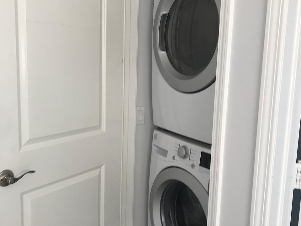 Stack unit in apartment