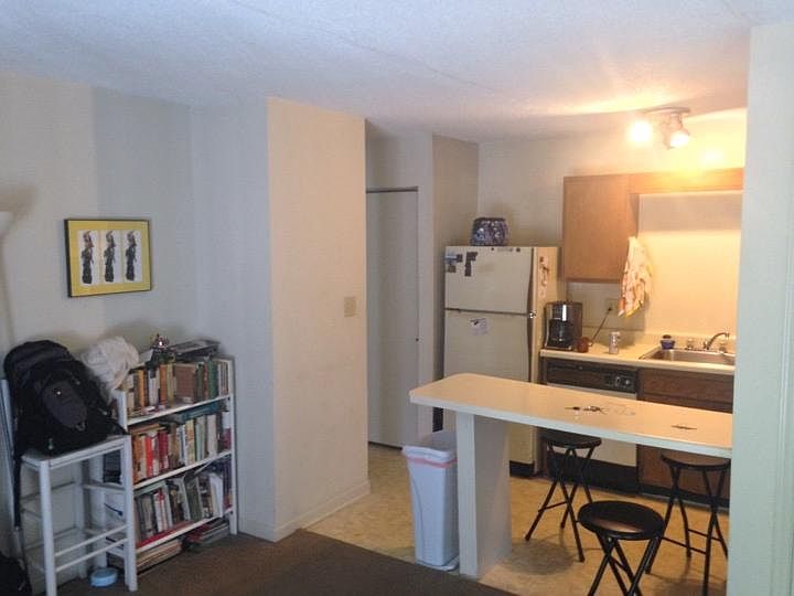 Kitchen from living room