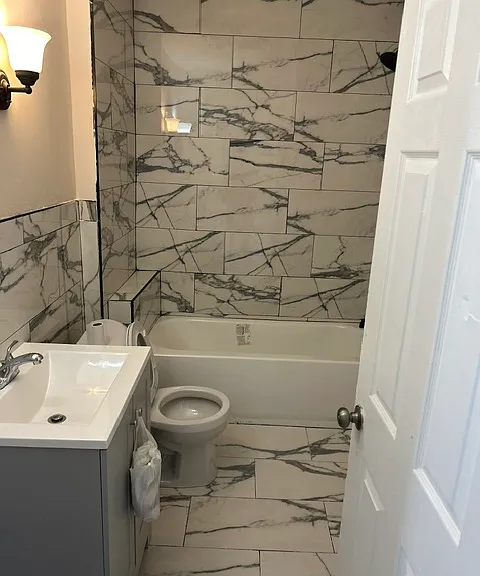 second floor bathroom