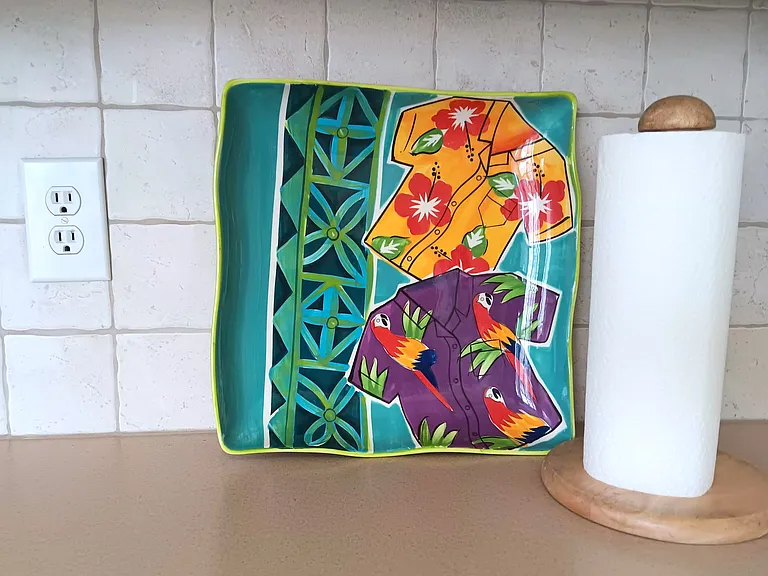 Tile backsplash