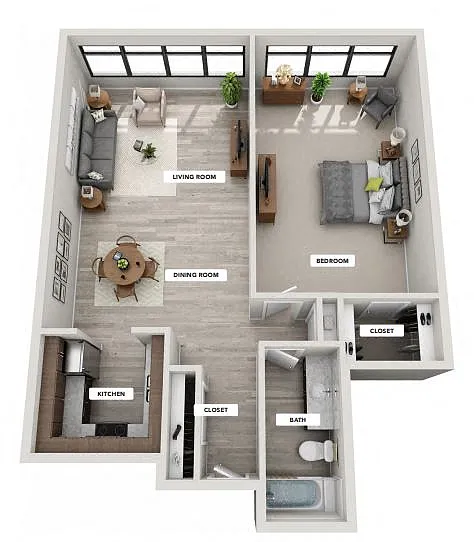 Floor plan CURTIS