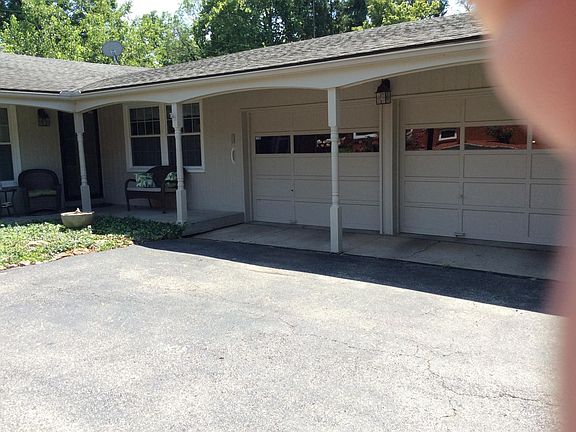 Extra Large Two Car Garage with Automatic Openers