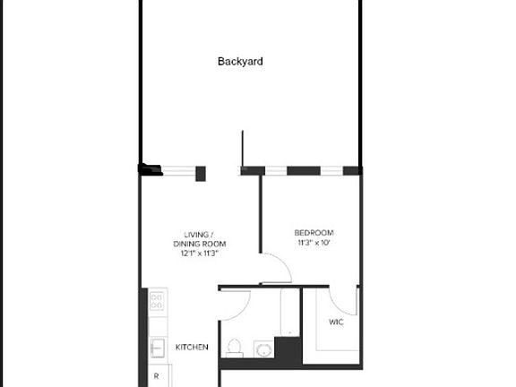 2nd image of 321 E 3rd St APT 1D