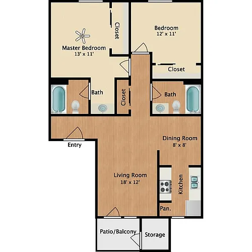 Floor plan Santa Rosa