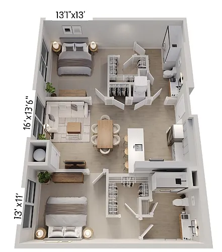Floor plan GM