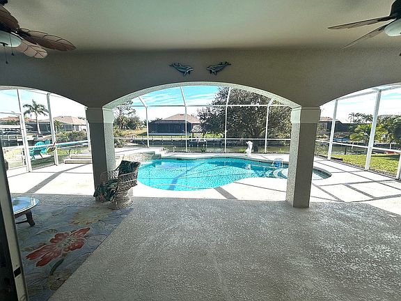 Heated saltwater pool