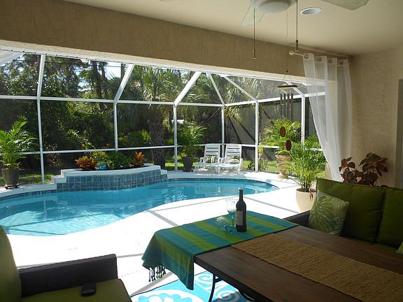 Lanai and pool